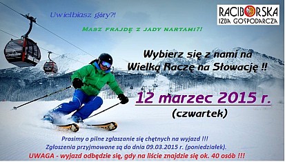 Wyjazd na narty - Wielka Racza 2015