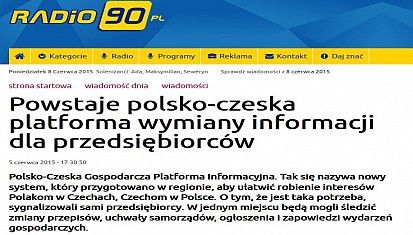 Media o projekcie SILESIAinfo