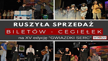 Bilety - cegiełki na XV edycję Gwiazdki Serc są już dostępne!