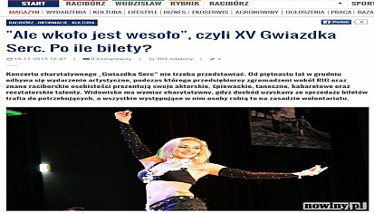 Zapowiedź XV &quot;Gwiazdki Serc&quot;