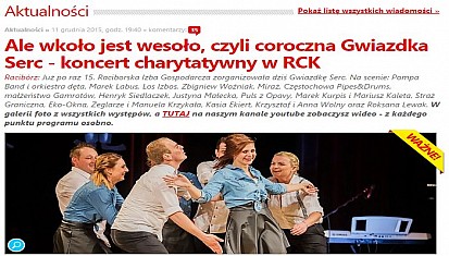 Relacja z XV edycji &quot;Gwiazdki Serc&quot;