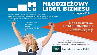 Młodzieżowy Lider Biznesu 2016 - I etap nadal trwa! 