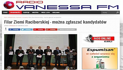 Zgłaszanie kandydatów do &quot;Filar Ziemi Raciborskiej&quot;