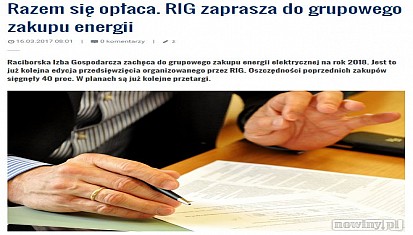 Grupowe zakupy energii elektrycznej