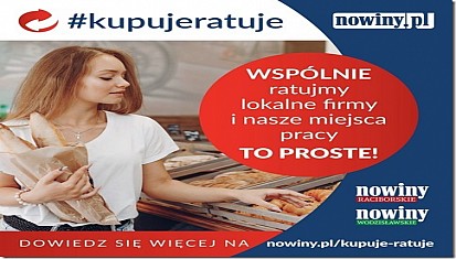 Akcja Wydawnictwa Nowiny: Kupuję - Ratuję