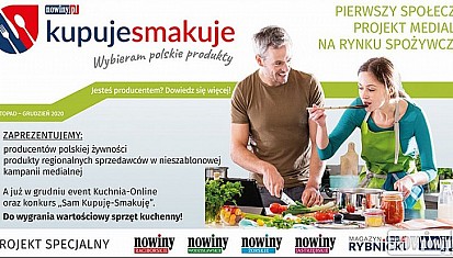 „Kupuję-Smakuję. Wybieram polskie produkty”. Kolejny projekt Nowin!